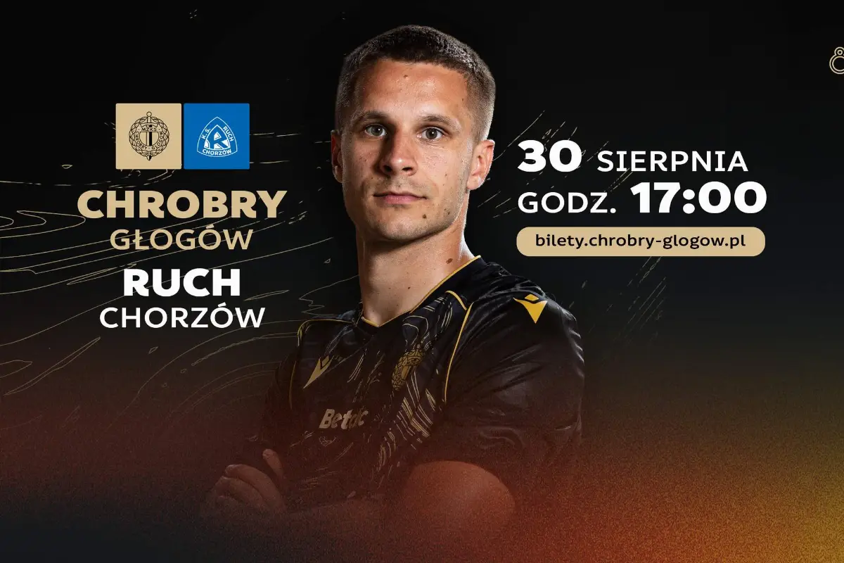 Zakup biletów na mecz Chrobrego Głogów z Ruchem Chorzów
