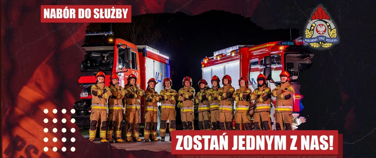Nabór kandydatów do służby w PSP Głogów - czerwiec 2026