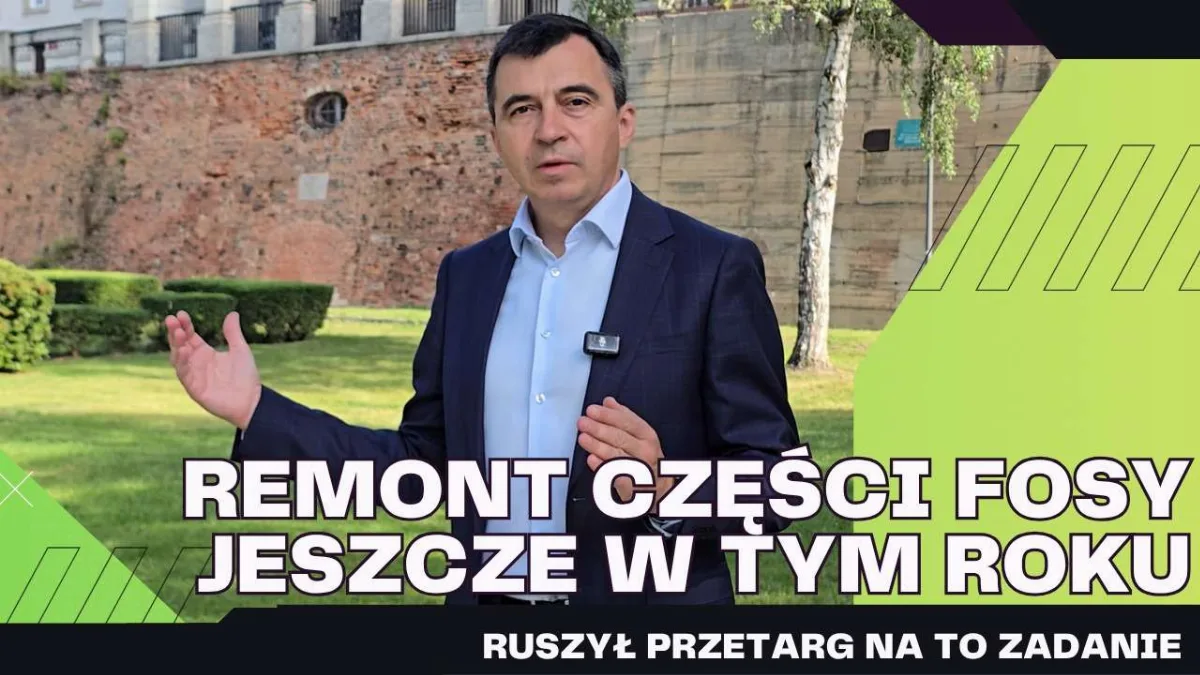 Przetarg na remont fosy miejskiej w Głogowie