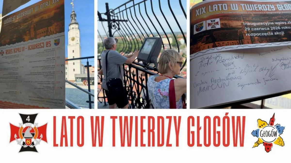 Rozpoczęcie XIX edycji akcji Lato w Twierdzy Głogów
