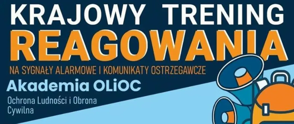 Krajowy Trening Reagowania Akademii OLiOC – bezpłatne punkty edukacyjne 29 sierpnia