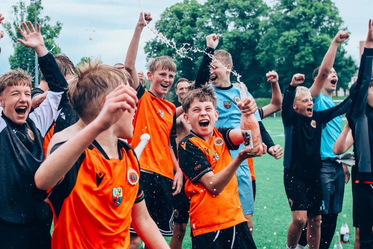 Awans drużyny Chrobrego U-14 do CLJ U-15