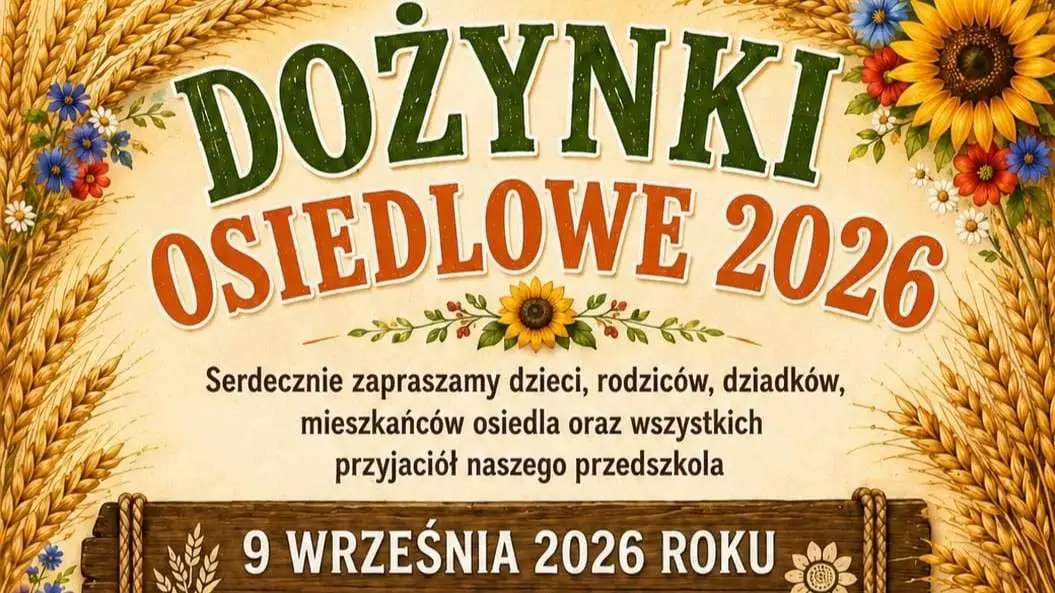 Osiedlowe dożynki na Piastowie w Przedszkolu Publicznym nr 17