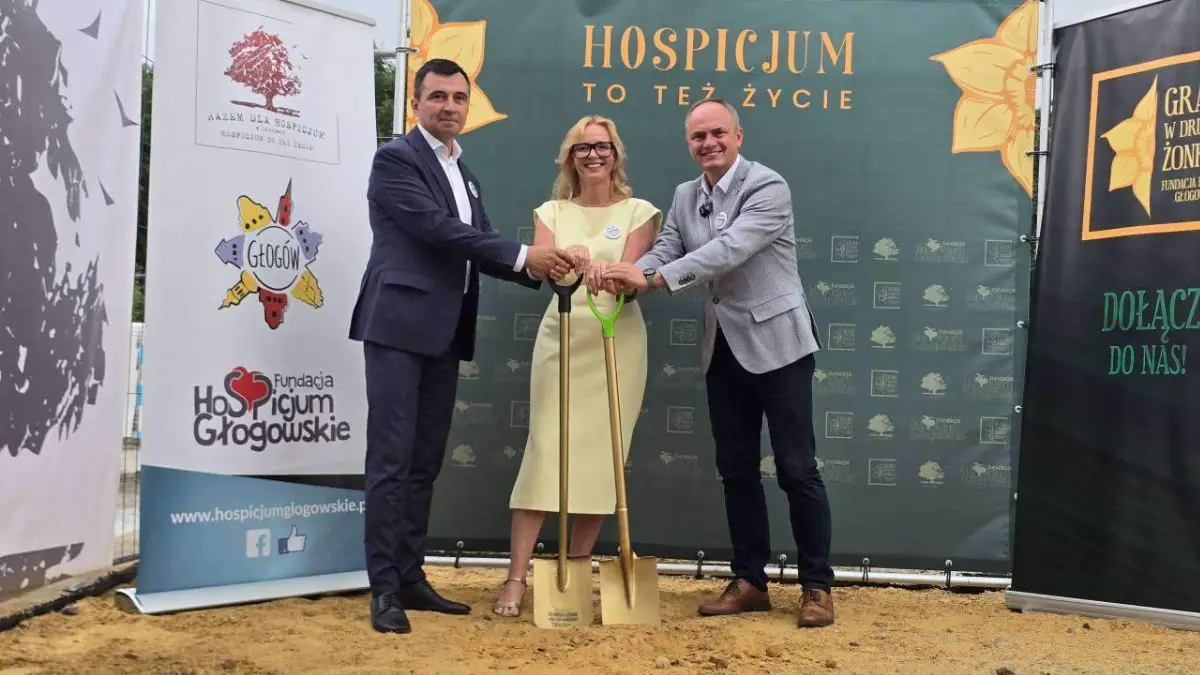 Rozpoczęcie budowy czwartego skrzydła Hospicjum w Głogowie