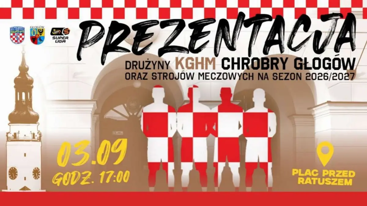 Prezentacja drużyny KGHM Chrobry Głogów w 2026 roku