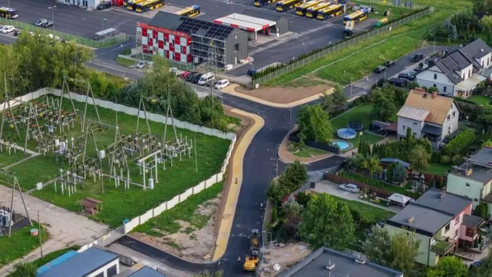 Postęp prac nad łącznikiem ul. Rzemieślniczej i Transportowej