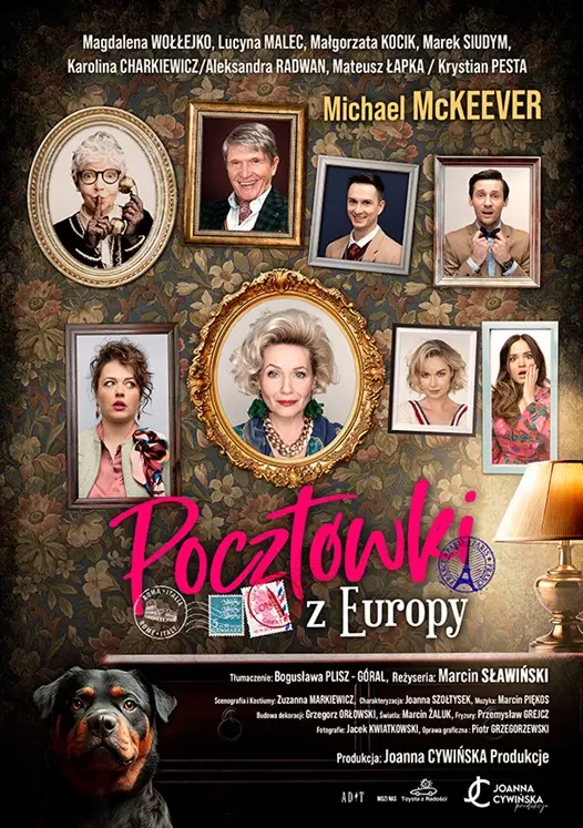 Spektakl komediowy 'Pocztówki z Europy' w CK MOK