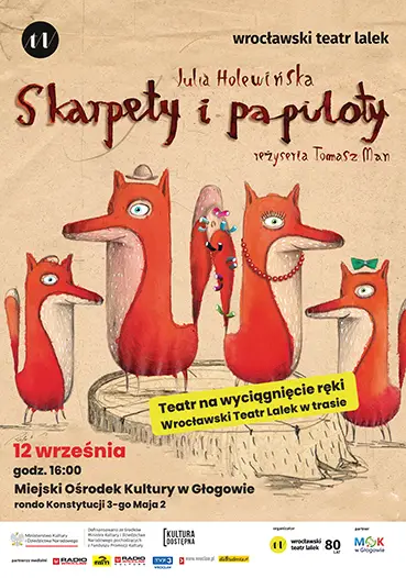 Spektakl 'Skarpetki i Papiloty' w Wrocławskim Teatrze Lalek