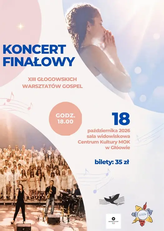 Finałowy koncert XIII Głogowskich Warsztatów Gospel