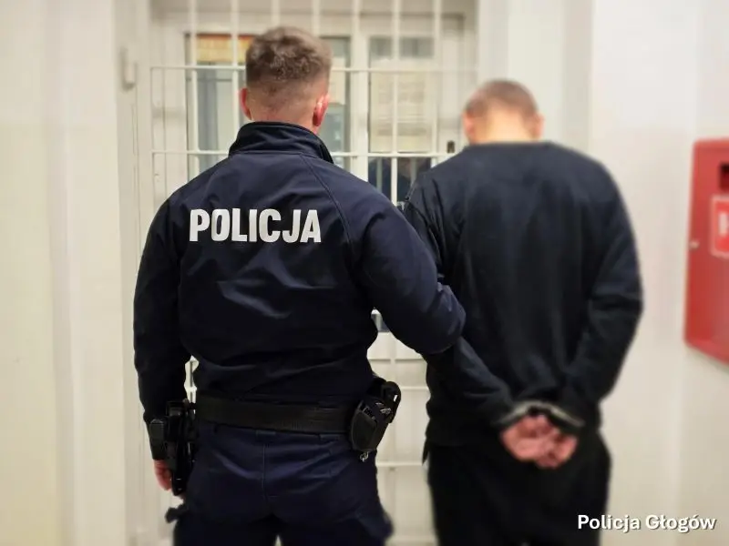 Policja w Głogowie zatrzymała dwie osoby za kradzież z włamaniem