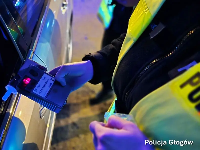 Czterech nietrzeźwych kierowców zatrzymanych w Głogowie w ciągu tygodnia