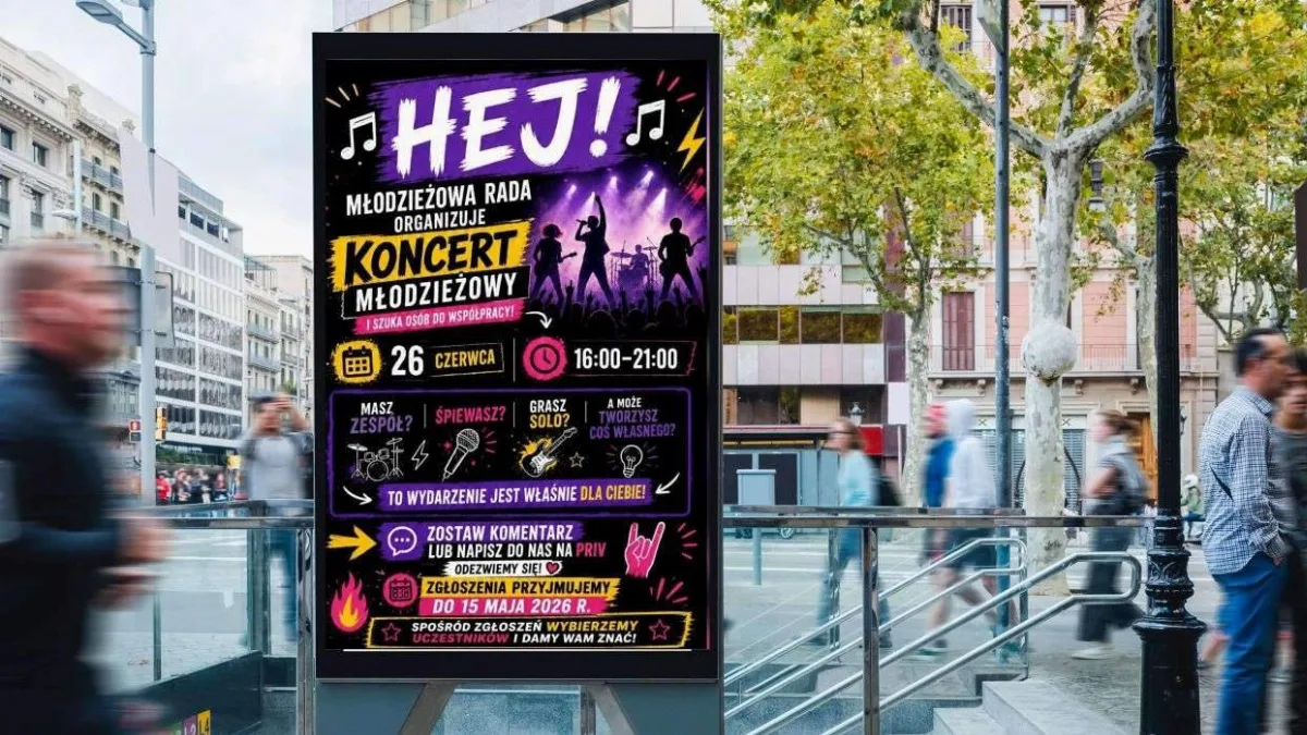 Koncert dla młodzieży w Głogowie – zachęta do zgłoszeń