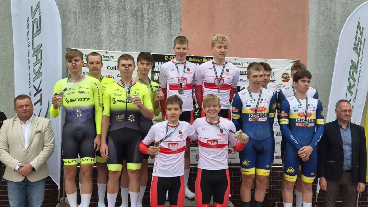 Sukcesy kolarzy TC Chrobry Scott Głogów na Mistrzostwach Polski