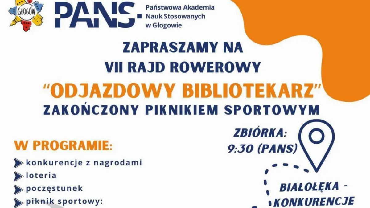 VII edycja Rajdu Rowerowego „Odjazdowy Bibliotekarz” w Głogowie