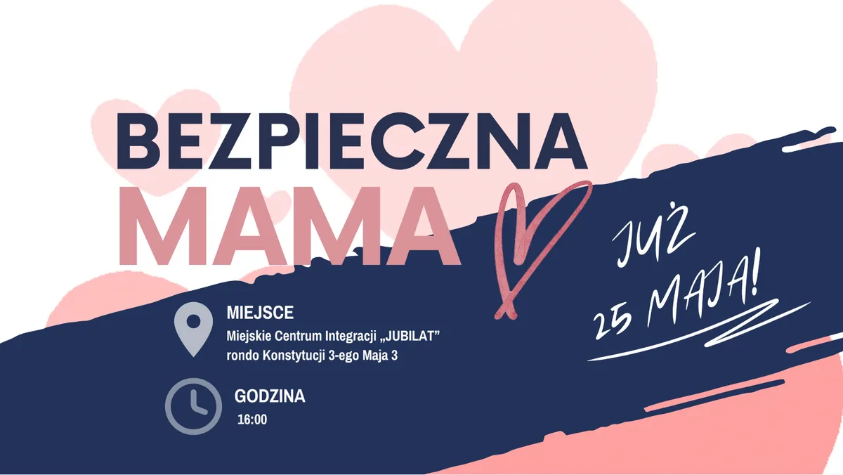 Wydarzenie „Bezpieczna MAMA” w Głogowie w poniedziałek o godz. 16:00
