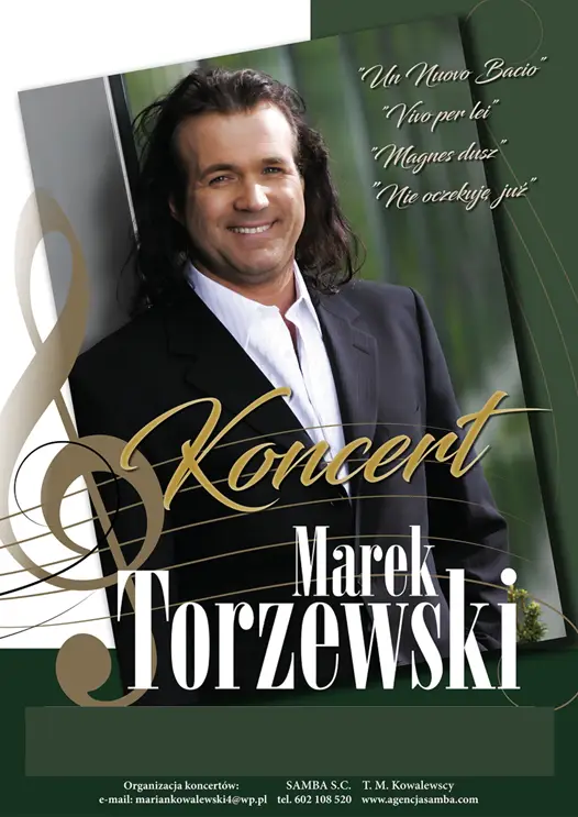 Marek Torzewski wystąpi w Centrum Kultury MOK