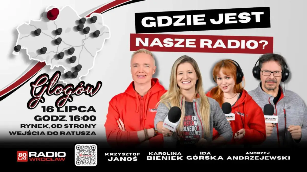 Ekipa Radia Wrocław zagości na Rynku w Głogowie