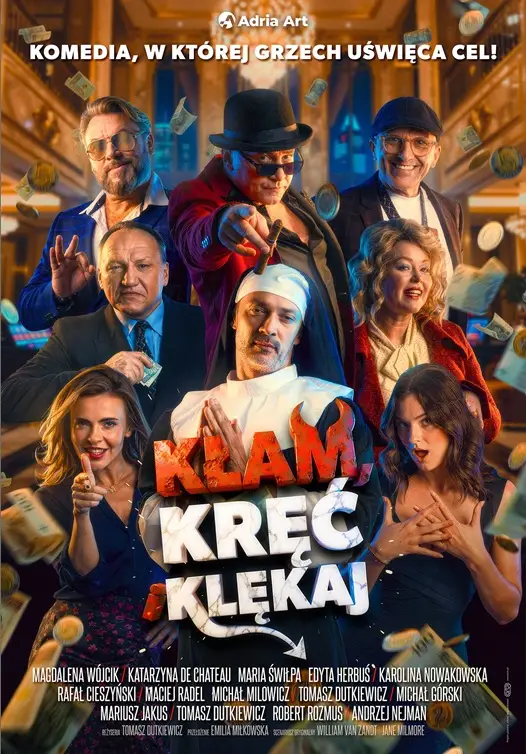 Spektakl komediowy 'Kłam, kręć i klękaj' w CK MOK