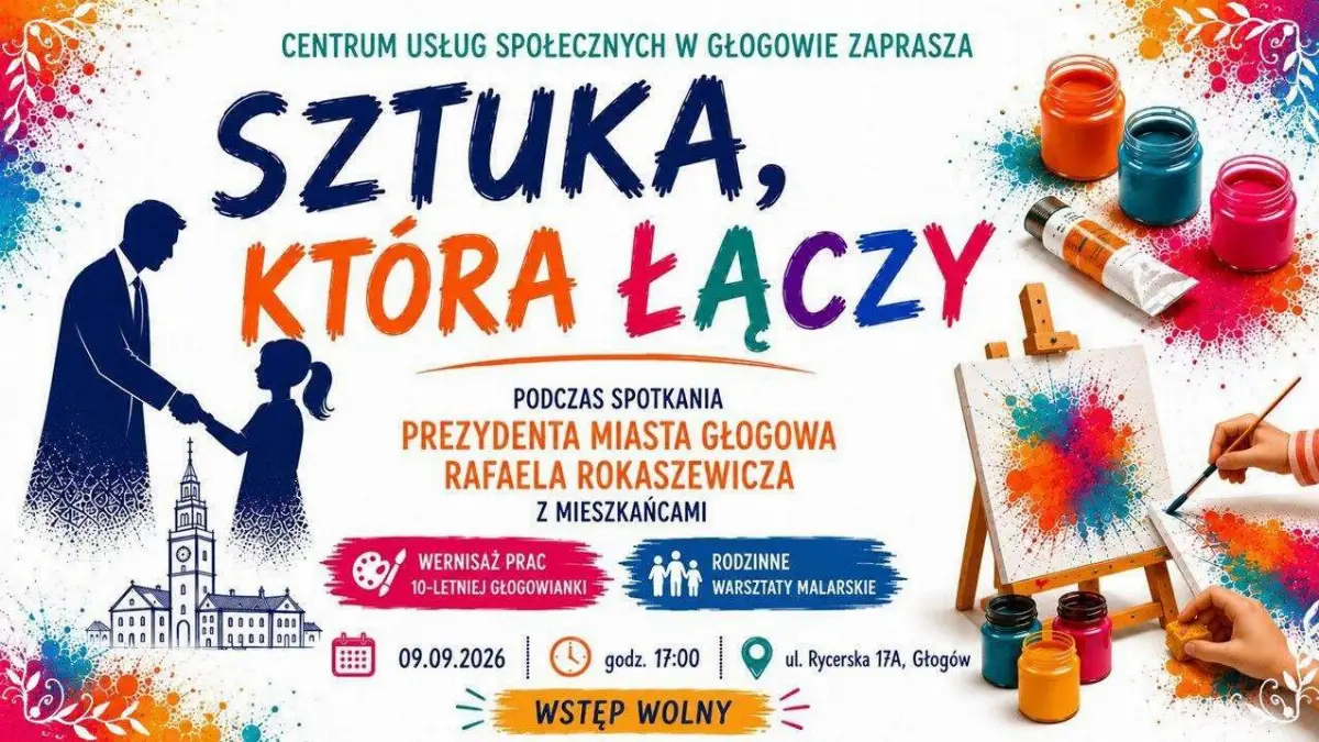 Integracyjne spotkanie pod hasłem „Sztuka, która łączy”