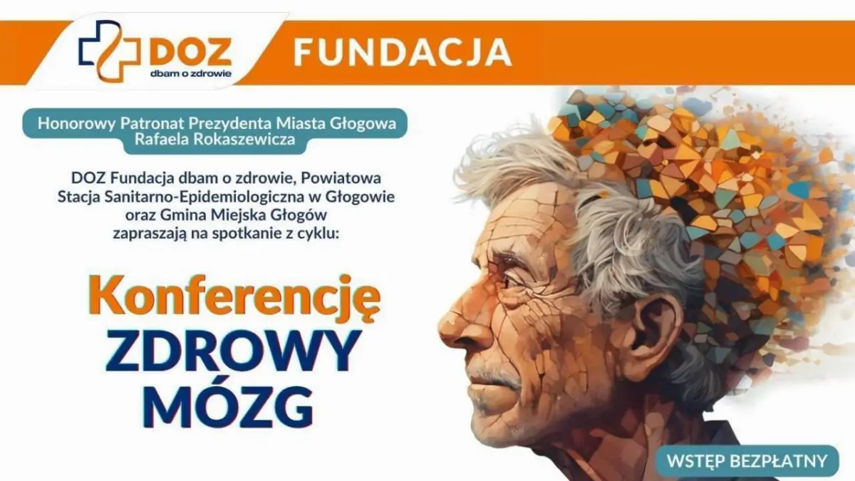 Bezpłatna konferencja o zdrowiu mózgu w Głogowie