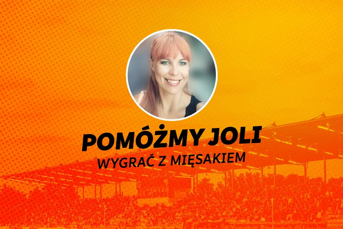 Pomoc dla Joli podczas meczu