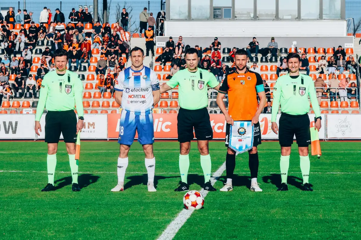Sebastian Krasny sędzią meczu Stal Rzeszów - Chrobry Głogów