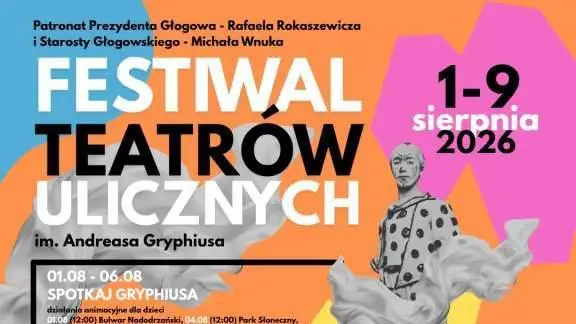 Festiwal Teatrów Ulicznych w Głogowie rozpocznie się w sobotę