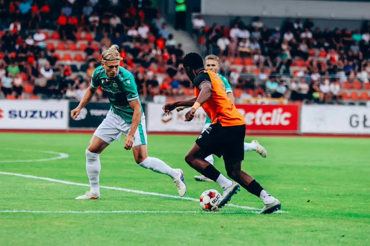Mecz Chrobrego Głogów z Wartą Poznań zakończony wynikiem 0:1