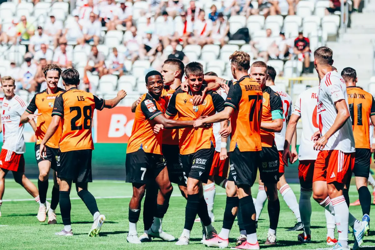 ŁKS Łódź przegrał z Chrobrym Głogów 1:2